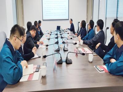 青島嶗礦投資集團有限公司蒞臨科華賽邦考察